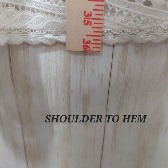 Doe & Rae Women’s Sheath~Size Small~ Sleeveless~Lace Overlay~Drop Waist~Lined - Picture 9 of 12